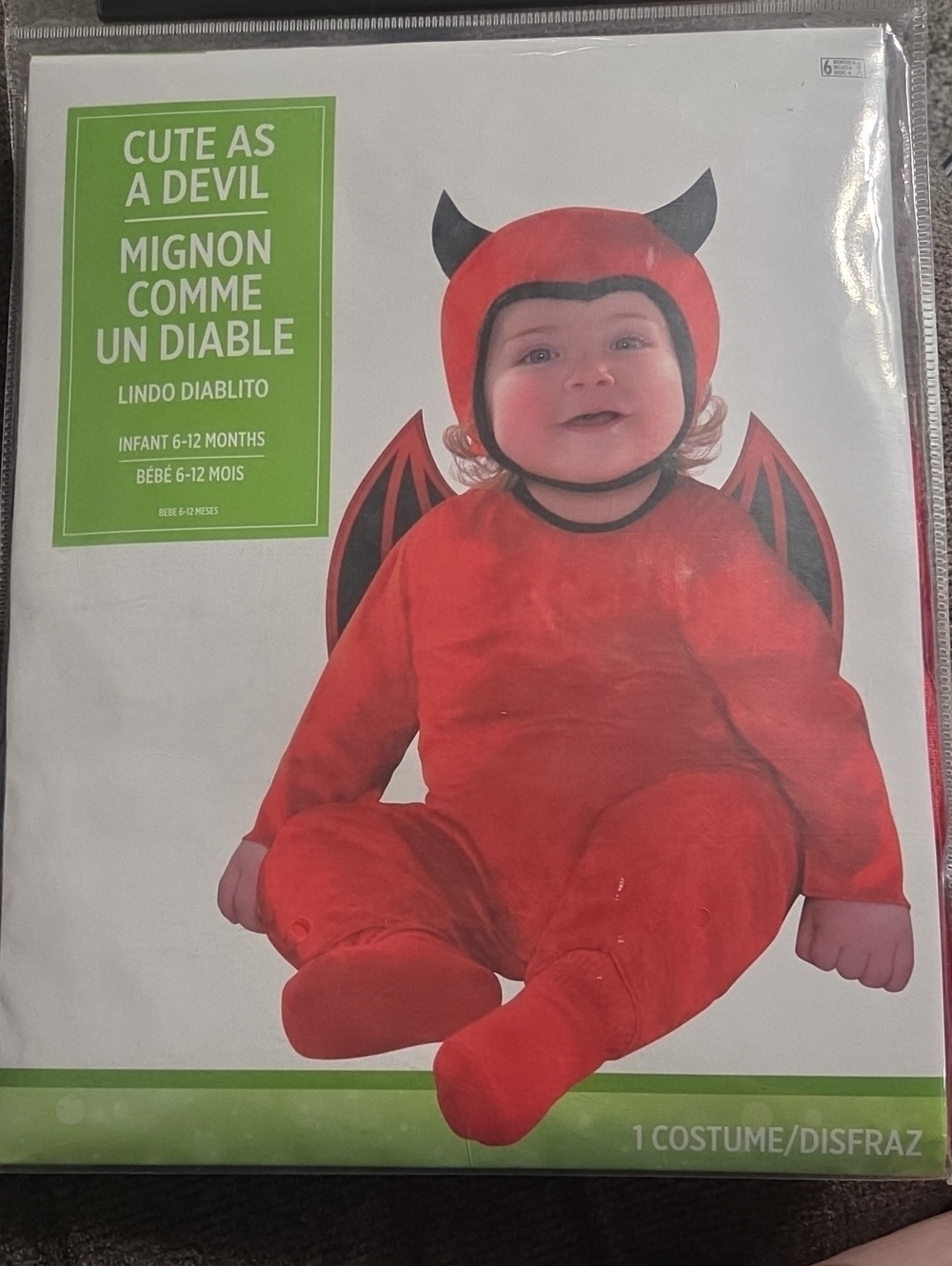 Red Devil Costume - Infant Halloween Outfit